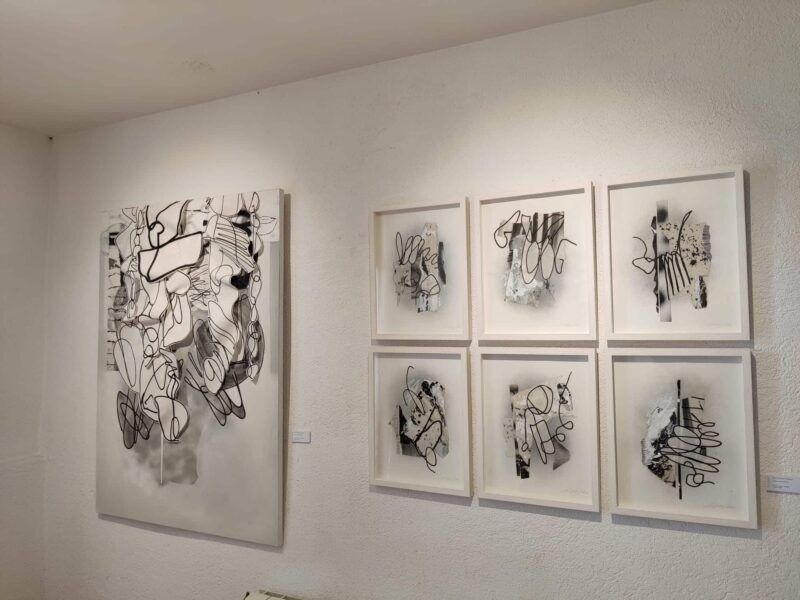 ABARTIUM Galeria de arte expone “Ideogramas” de Anna Gálvez