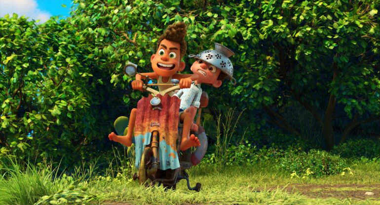Luca (2021). Animación de Pixar. Crítica de la Película
