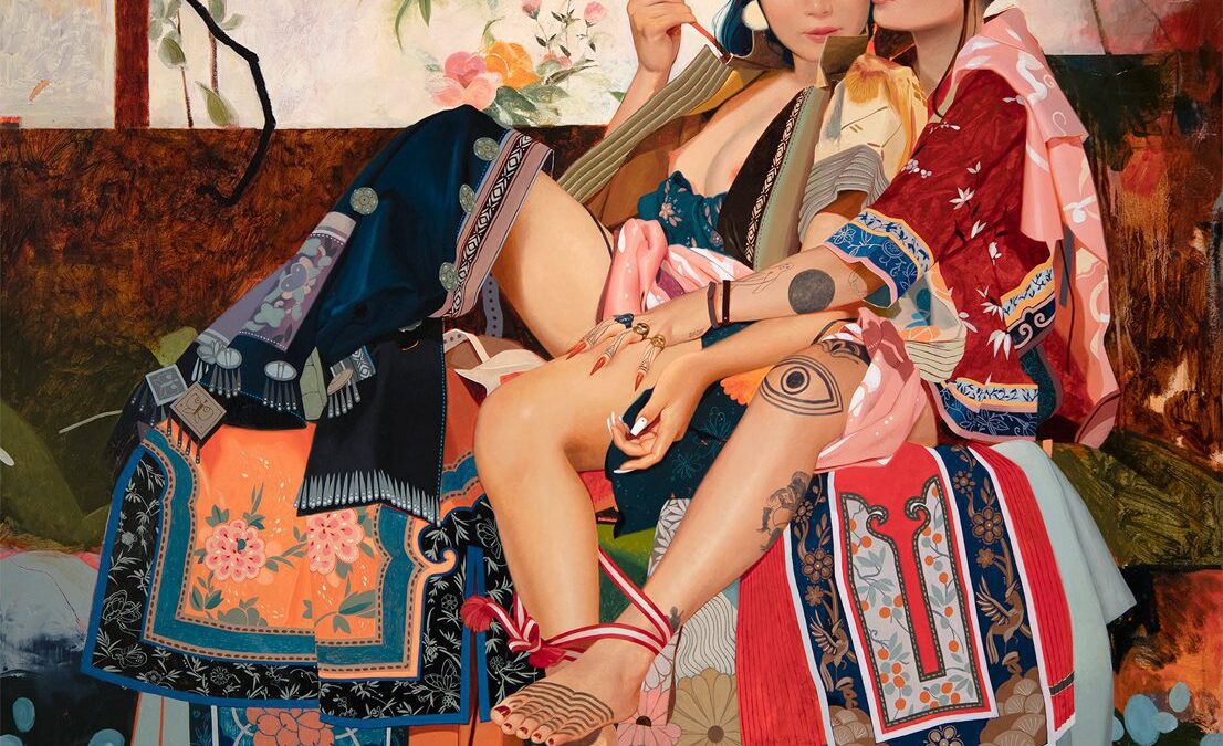Ribbons and Connotations, by Soey Milk. Corey Helford Gallery. Los Angeles