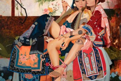 Ribbons and Connotations, by Soey Milk. Corey Helford Gallery. Los Angeles