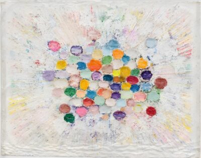 Mit Jai Inn, Untitled #TK-DC-1 (2019). Oil on canvas, 170 x 220 cm. Image courtesy the artist and TKG+, Taipei