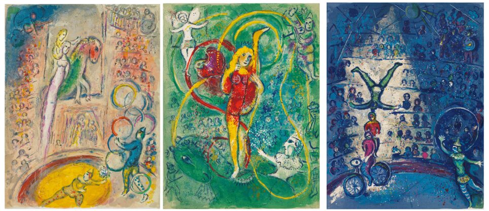 Marc Chagall’s ‘Le Cirque’ Tops Bill at Bonhams London Prints Sale