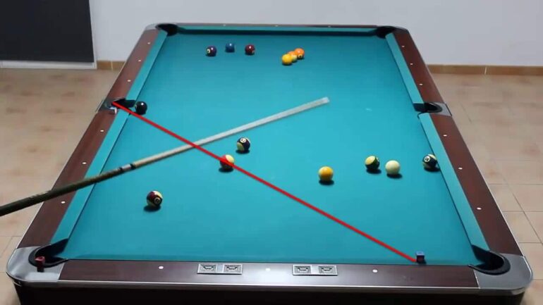 Triangular Bandas en Billar Americano (Pool)