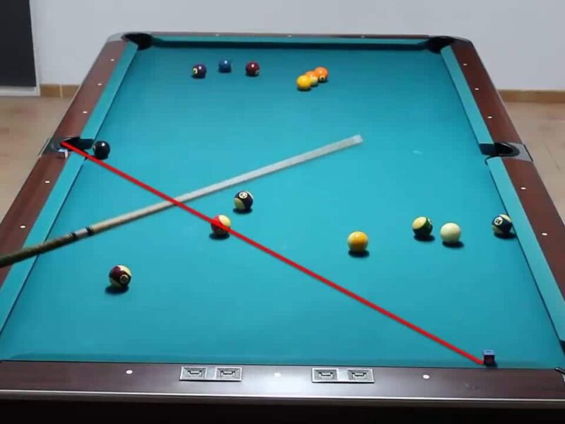 Triangular Bandas en Billar Americano (Pool)