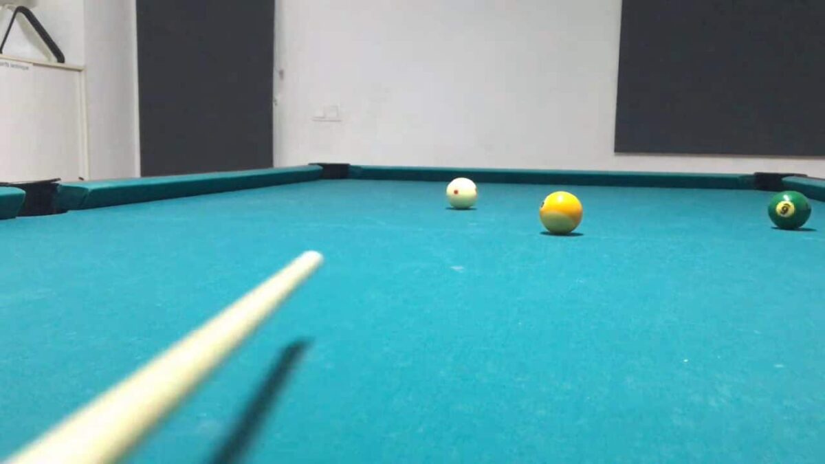 Tiro de “Corrido” (Follow Shot) en Billar Americano (Pool)