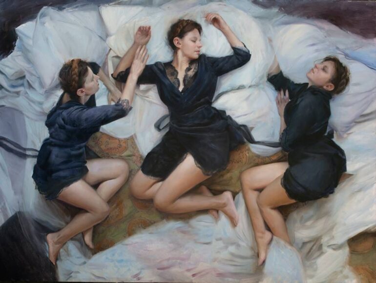 Viridescent. By Korin Faught. Corey Helford Gallery. Los Angeles