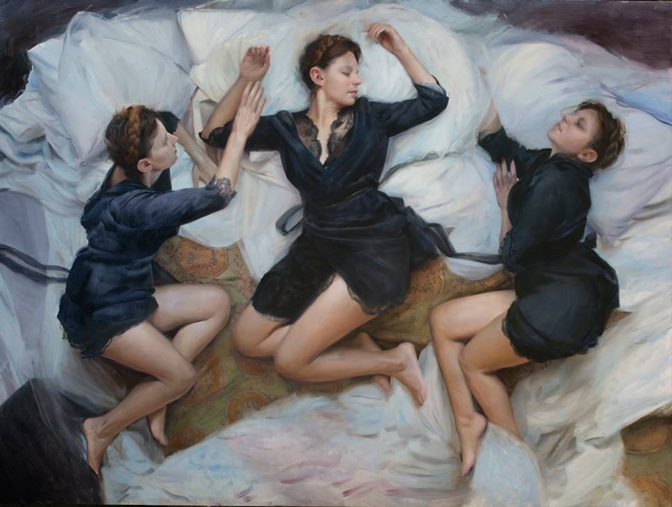 Viridescent. By Korin Faught. Corey Helford Gallery. Los Angeles