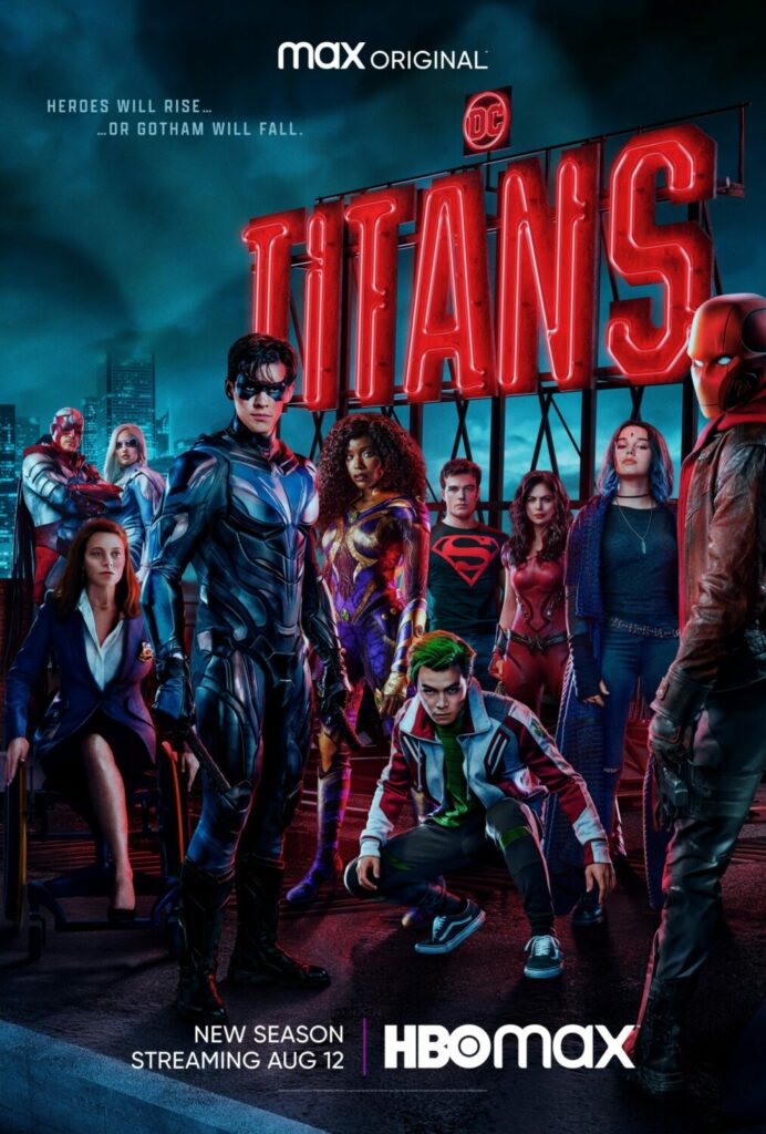 Titans, Temporada 3. Poster y Trailer Oficial. HBO Max