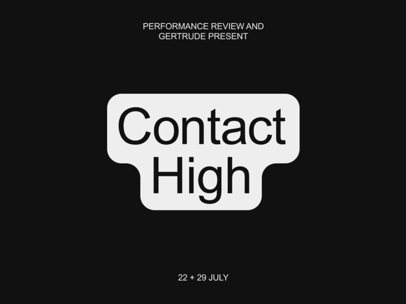 Performance Review and Gertrude present: Contact High