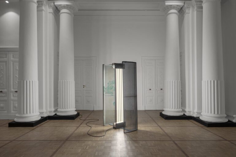 Alexandre da Cunha – solo exhibition ‘Duplex’ and inaugural Summer Commission ‘Arch’ at Brighton CCA. Thomas Dane Gallery