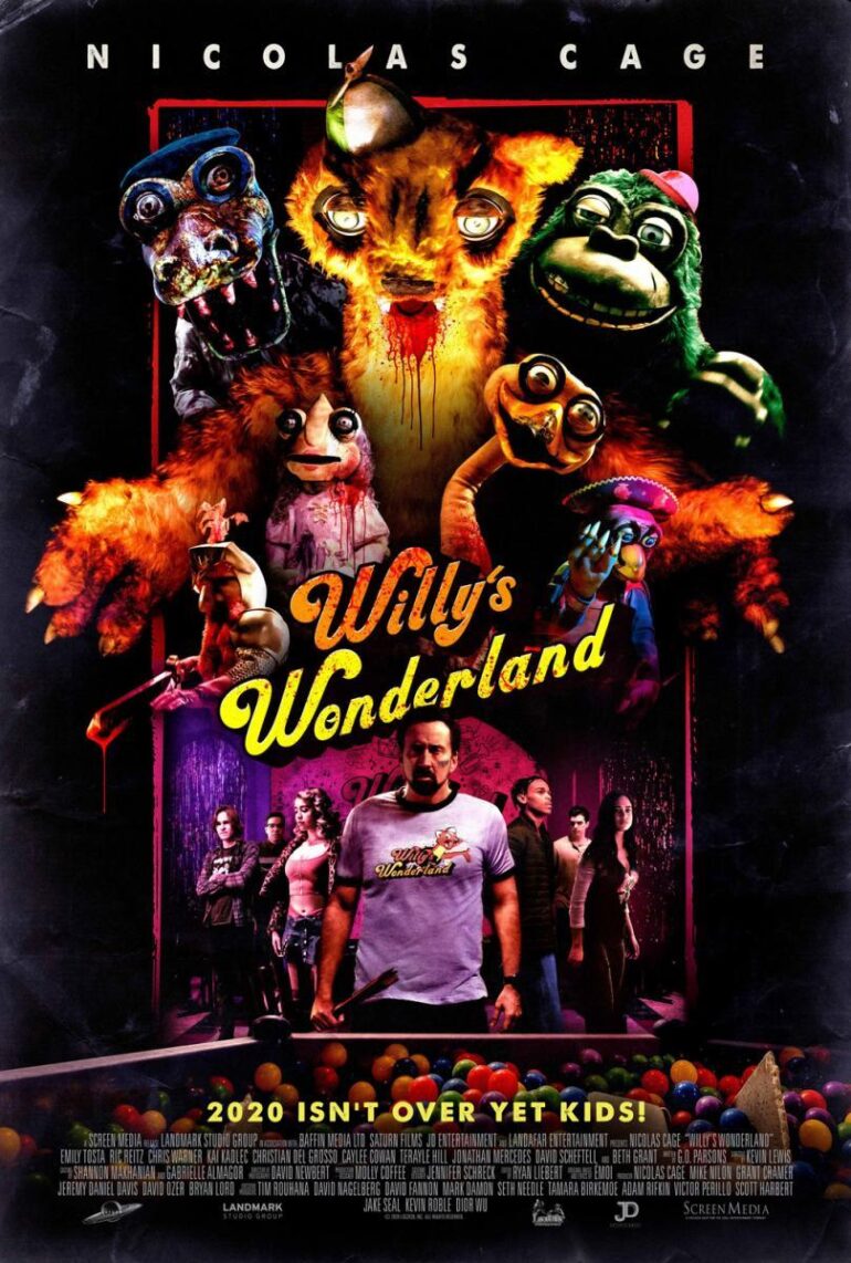 Willy’s Wonderland (2021). Nicolas Cage Movie