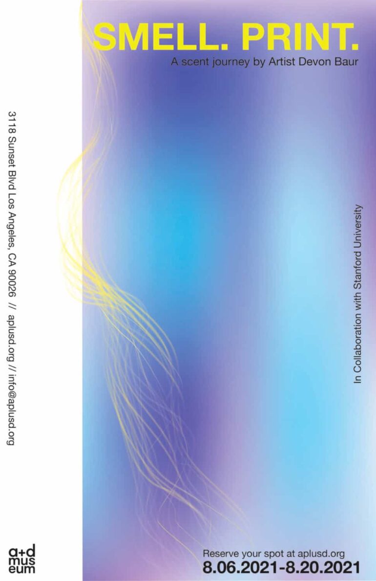 BREAKING: A+D Museum Announces its First Physical Pop-Up Exhibition, ‘Smell. Print.’ that goes beyond the visual