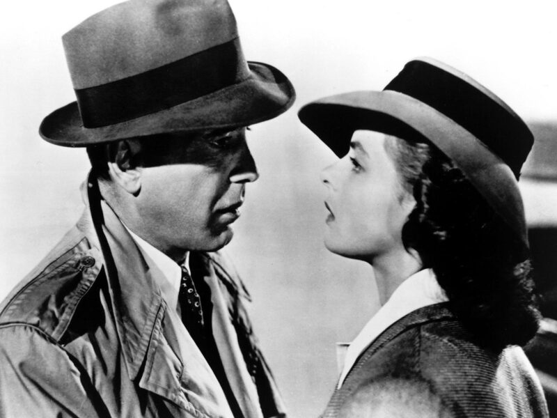 Casablanca (1942), con Humphrey Bogart e Ingrid Bergman. Crítica de la Película