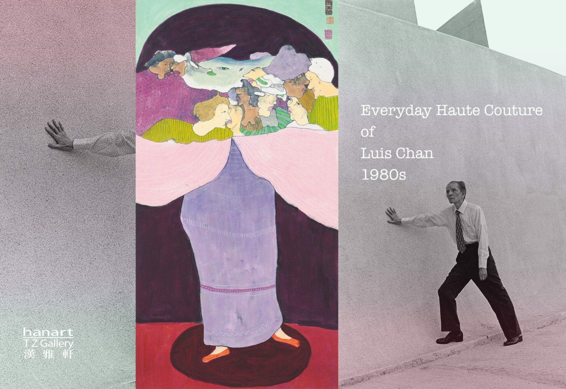 Everyday Haute Couture of Luis Chan, 1980s” at UNSCHEDULED: 2 – 6 Sep 2021. Hanart TZ Gallery