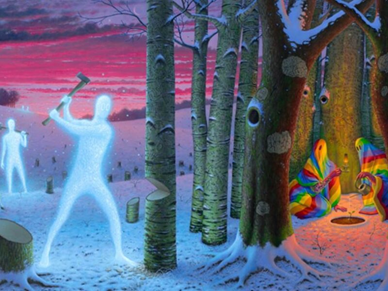 Dream Country, by Adrian Cox. Corey Helford Gallery