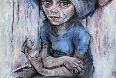 Hera We Go Again. By Hera of HERAKUT. Corey Helford Gallery. Los Angeles