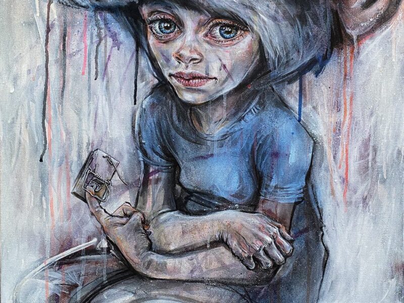 Hera We Go Again. By Hera of HERAKUT. Corey Helford Gallery. Los Angeles