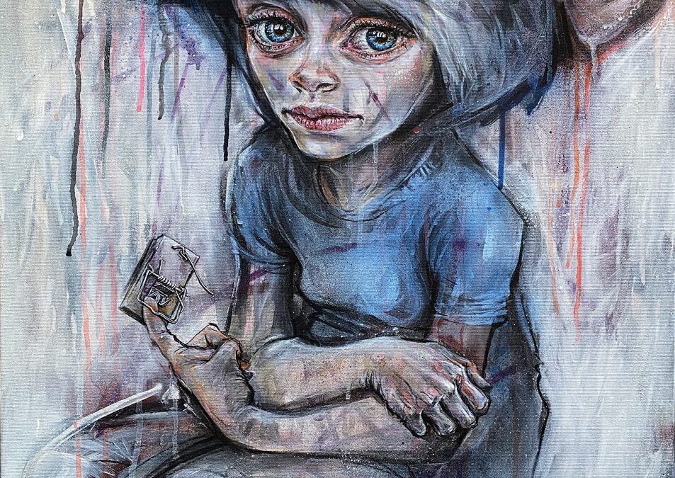 Hera We Go Again. By Hera of HERAKUT. Corey Helford Gallery. Los Angeles