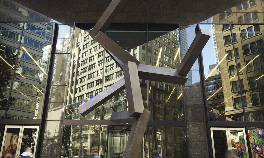 Pace Gallery Announces Installation of Monumental Joel Shapiro Sculpture at the Historic IBM Building in Midtown Manhattan
