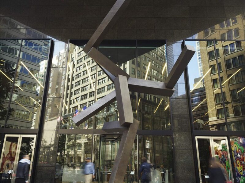 Pace Gallery Announces Installation of Monumental Joel Shapiro Sculpture at the Historic IBM Building in Midtown Manhattan