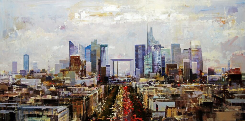 La Ciudad Vital. Urréjola. Galería Ansorena