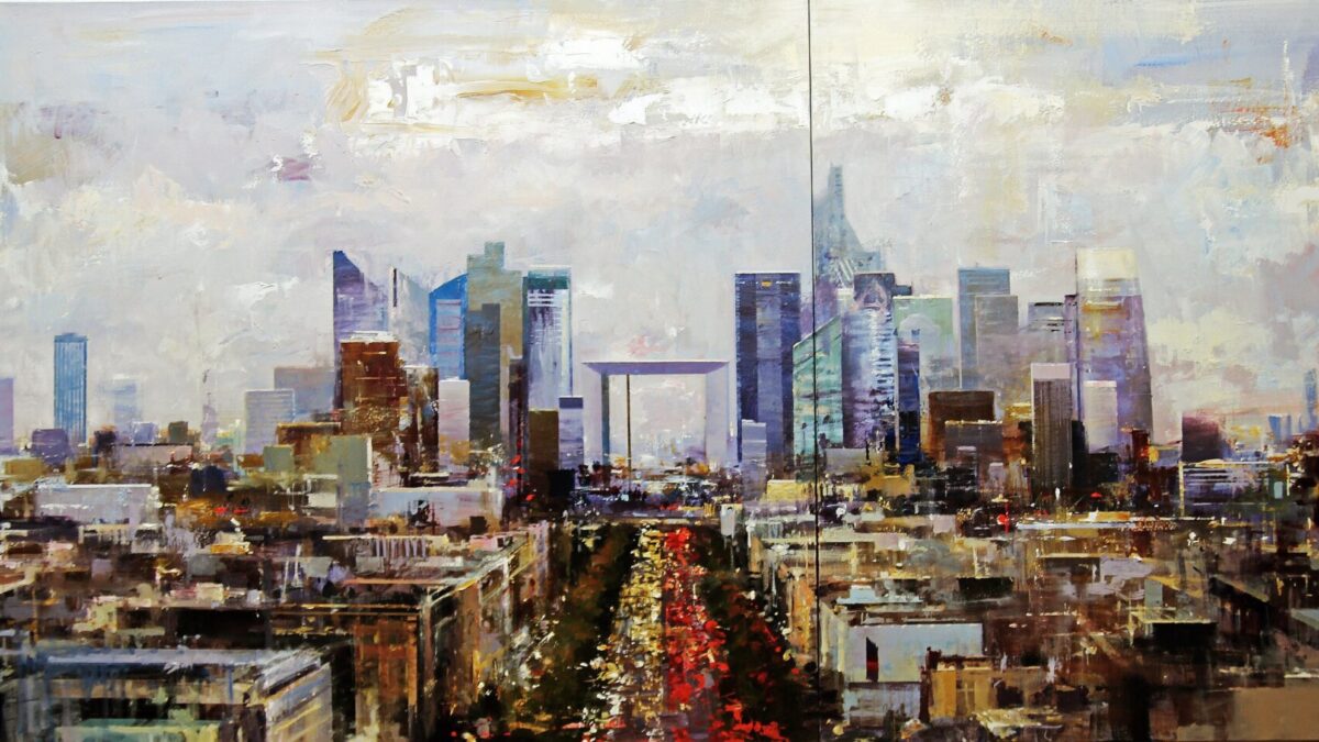 La Ciudad Vital. Urréjola. Galería Ansorena