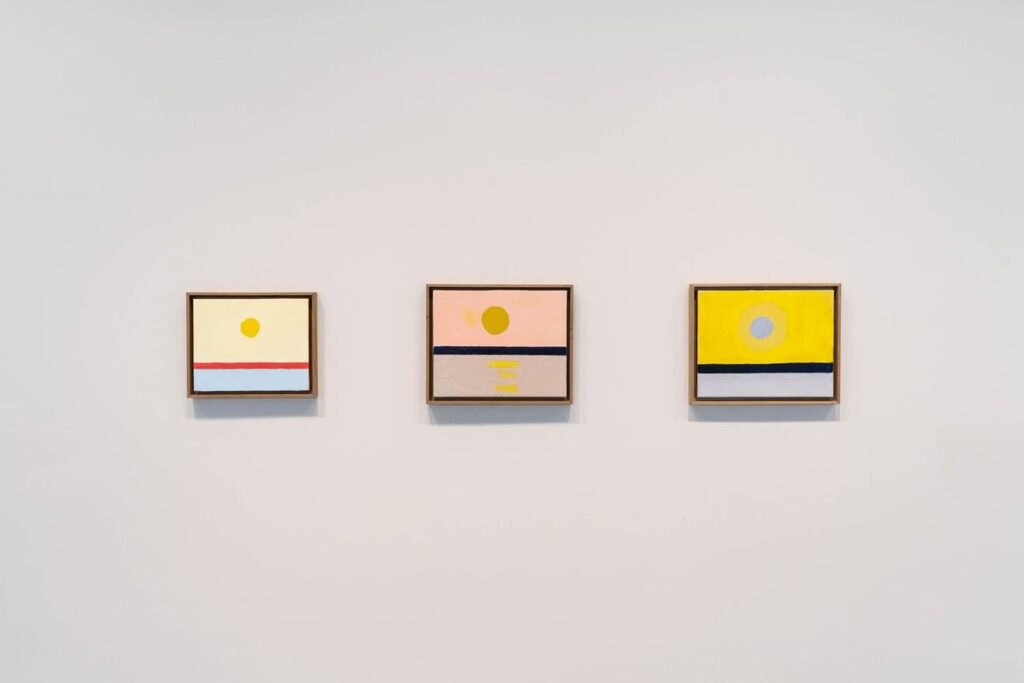 Etel Adnan at the Solomon R. Guggenheim Museum, New York