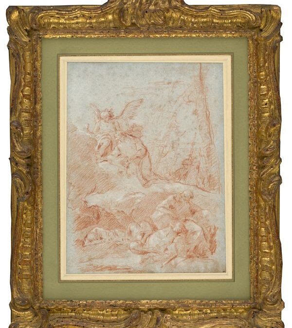 Drawings on Blue Paper | 16th-19th Centuries | Christopher Bishop Fine Art