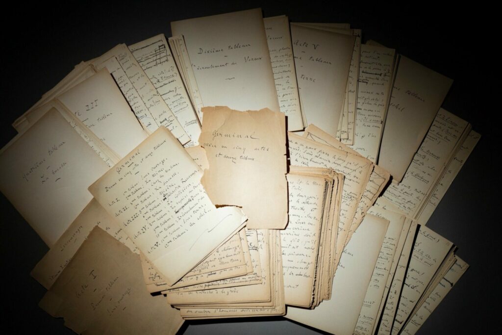 Le Dernier Grand Manuscrit D’Émile Zola Encore En Mains Privées En Vente Chez Sotheby’s à Paris