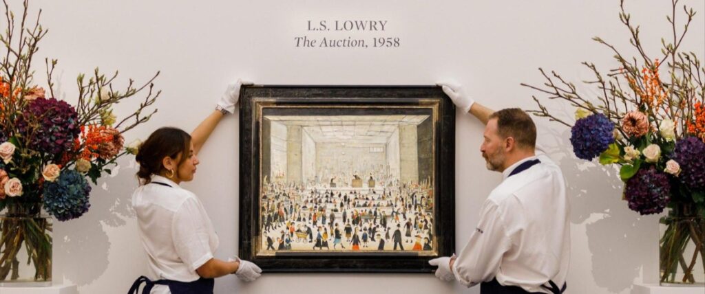 L.S. Lowry’s Only Painting of an Auction Room Sells for £2.6 Million
