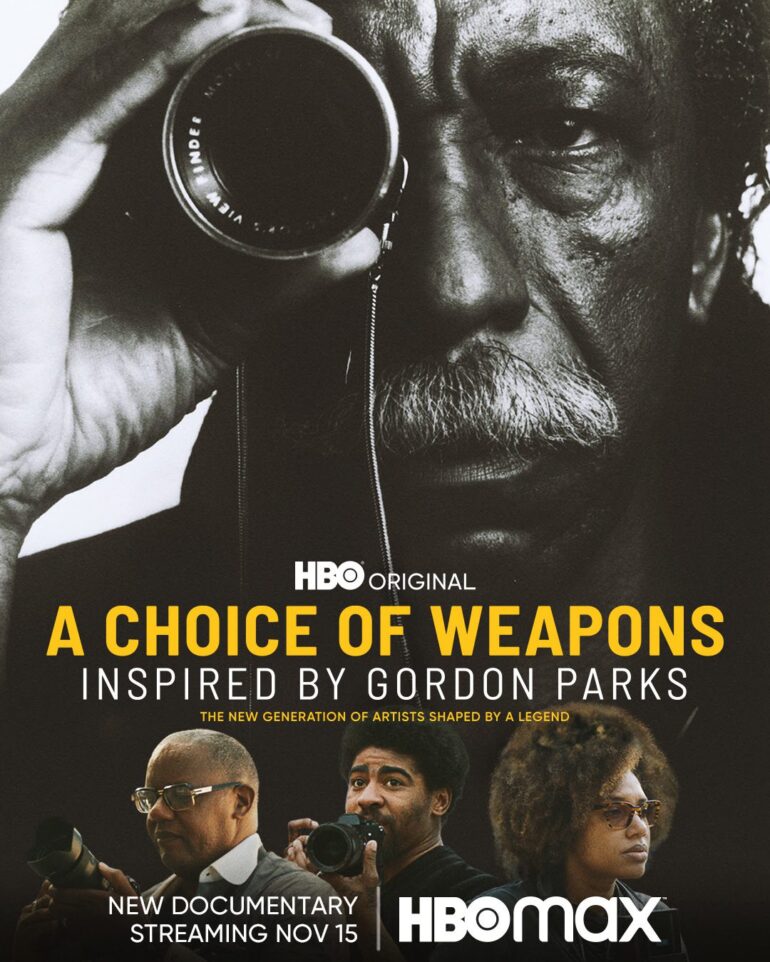 HBO Documentary A CHOICE OF WEAPONS: INSPIRED BY GORDON PARKS Debuts November 15