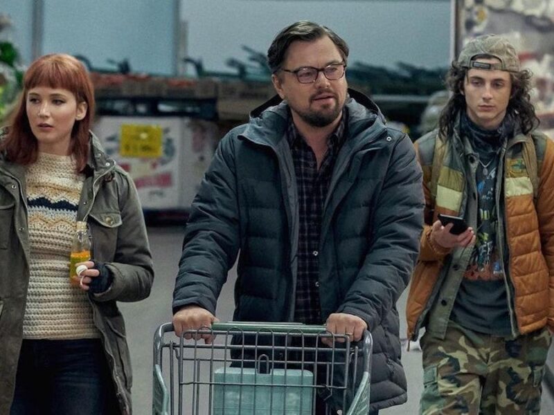 No Mires Arriba (2021). Película En Netflix con Leonardo DiCaprio