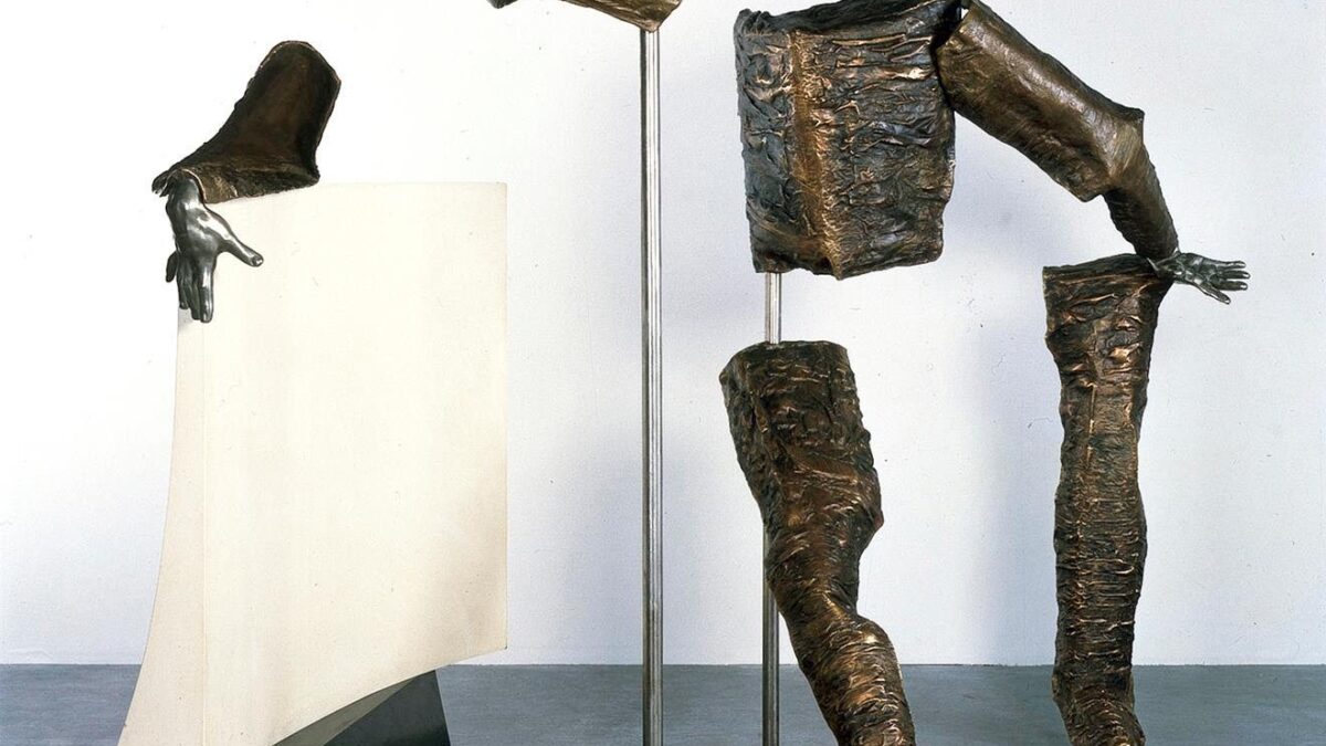 Frederick Kiesler’s “David” at Michael Werner, East Hampton. New York