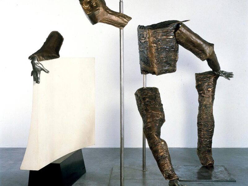 Frederick Kiesler’s “David” at Michael Werner, East Hampton. New York