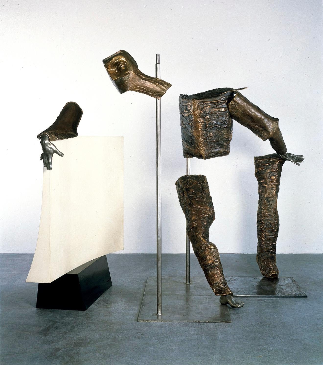 Frederick Kiesler’s “David” at Michael Werner, East Hampton. New York