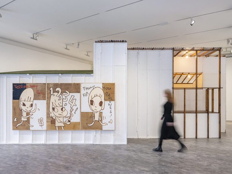 Yoshitomo Nara in London. Pace Gallery