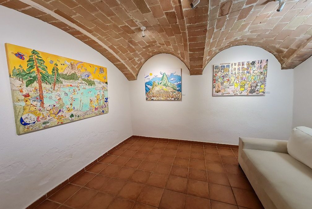 ABARTIUM Galería de arte expone “Tiempo y país” de PILARÍN