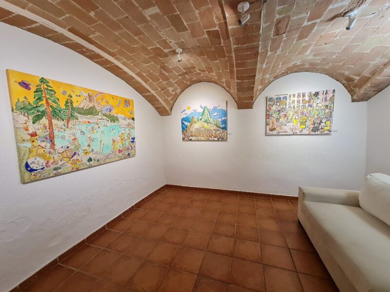 ABARTIUM Galería de arte expone “Tiempo y país” de PILARÍN