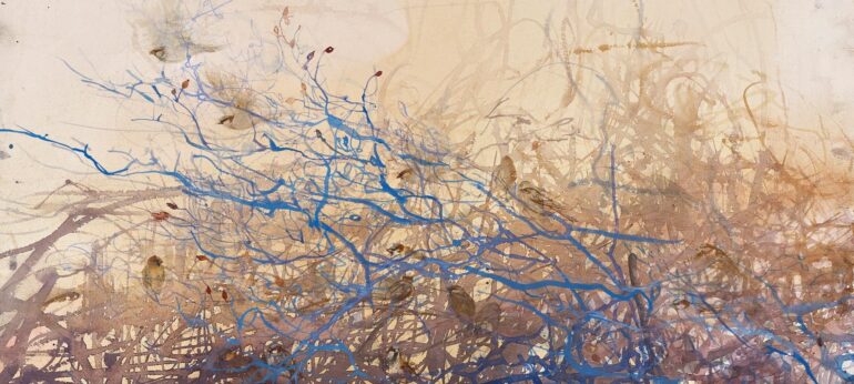 Claire Harkess RSW: The Garden. The Scottish Gallery