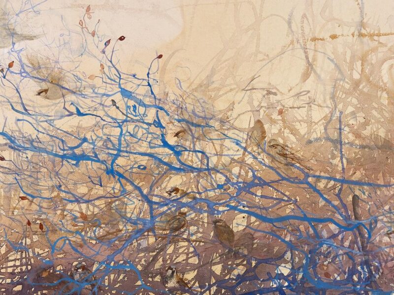 Claire Harkess RSW: The Garden. The Scottish Gallery