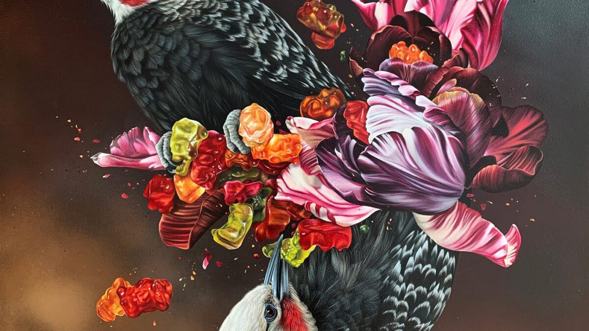 Wealth and Hellness, by Josie Morway. Corey Helford Gallery. Los Angeles