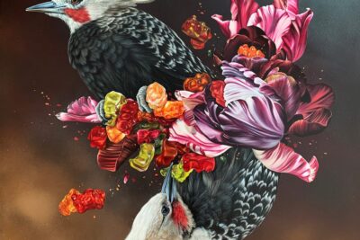 Wealth and Hellness, by Josie Morway. Corey Helford Gallery. Los Angeles