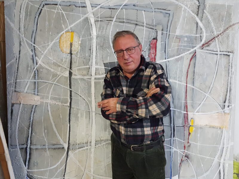 Cenizas y Collages, de Pedro Carrasco. En Abartium Galeria de Arte