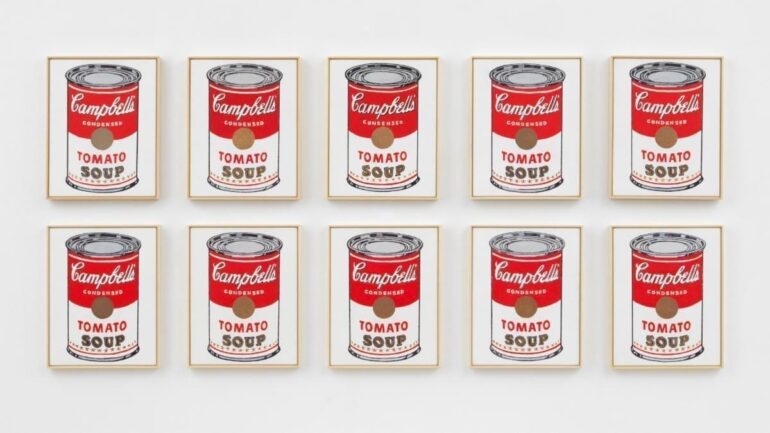 Richard Pettibone, Andy Warhol, ‘Campbell’s Soup Can, Tomato’, 1962 (2018-2019)