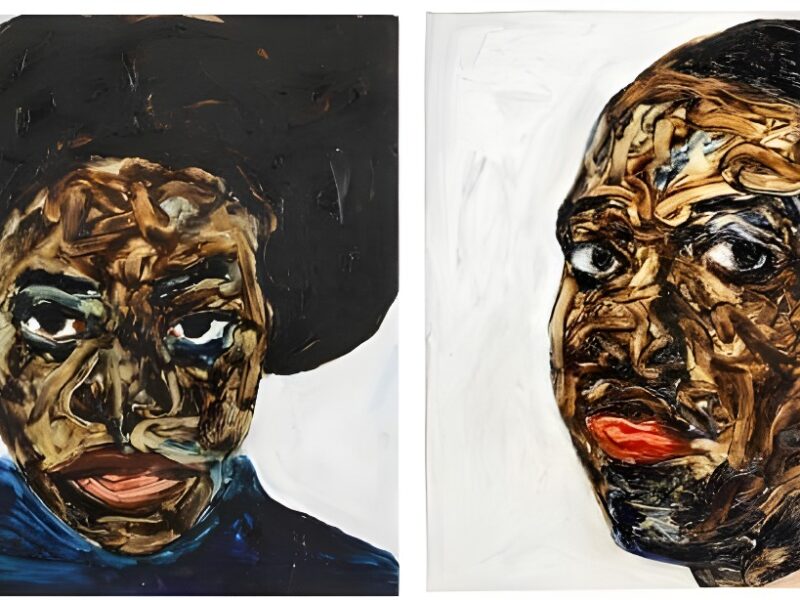 Powerful Portraits By Amoako Boafo At Bonhams Modern & Contemporary Art Sale