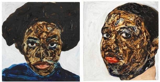 Powerful Portraits By Amoako Boafo At Bonhams Modern & Contemporary Art Sale