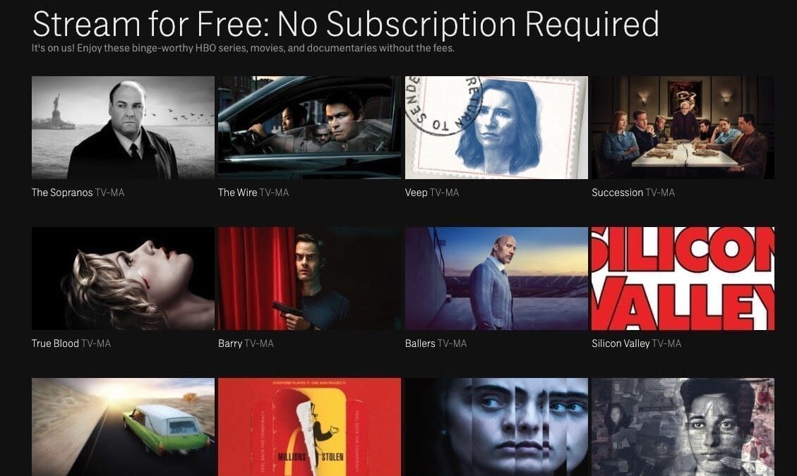 HBO Encourages Viewers to #StayHomeBoxOffice with Dozens of Free Series, Documentaries and Hit Warner Bros. Movies on HBO NOW & HBO GO Starting April 3