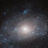 Hubble Views a Galaxy on the ‘Dark Side’