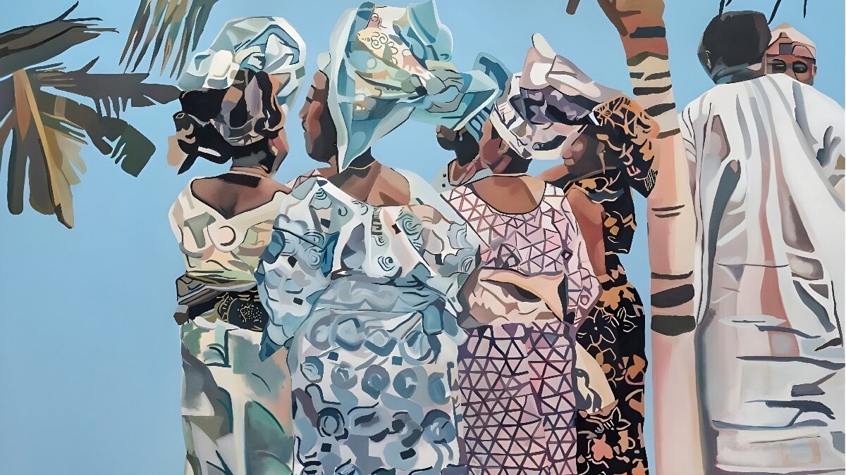 Exhibits. Victoria Island, Lagos. 2019
