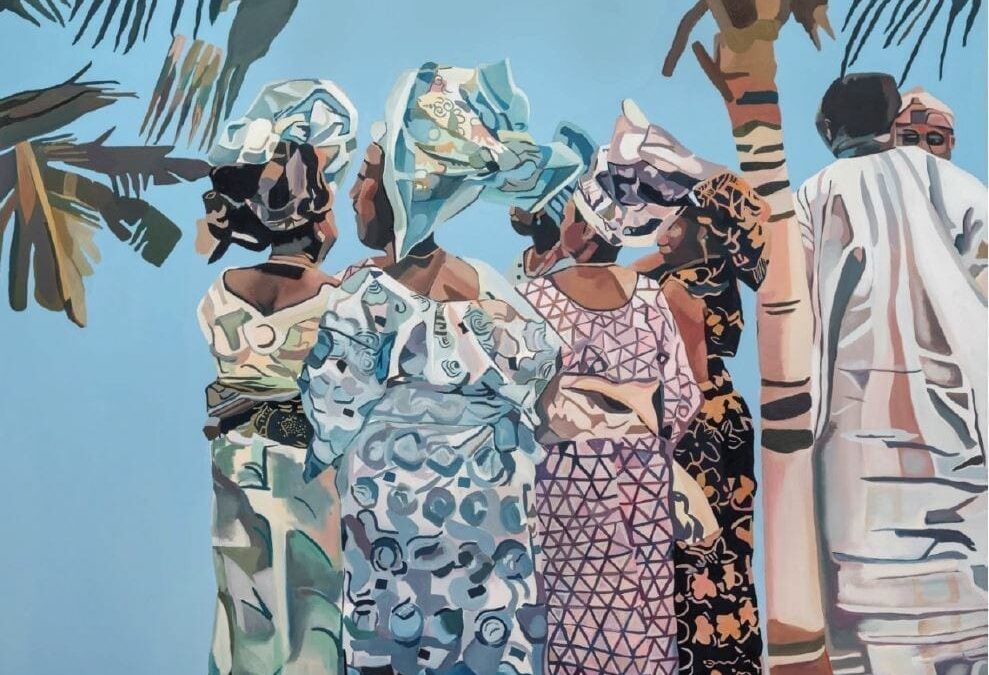 Exhibits. Victoria Island, Lagos. 2019